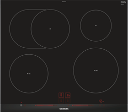 Zeige Details für Siemens EH675LFC1E iQ300 Induktionskochfeld 60 cm Schwarz autark Bild von Siemens EH675LFC1E iQ300 Induktionskochfeld 60 cm Schwarz autark