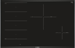 Zeige Details für Bosch PXE875DC1E Serie 8 Induktionskochfeld 80 cm Schwarz, Mit Rahmen aufliegend Bild von Bosch PXE875DC1E Serie 8 Induktionskochfeld 80 cm Schwarz, Mit Rahmen aufliegend