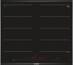 Zeige Details für Bosch PXX675DC1E Serie 8 Induktionskochfeld 60 cm Schwarz, Mit Rahmen aufliegend Bild von Bosch PXX675DC1E Serie 8 Induktionskochfeld 60 cm Schwarz, Mit Rahmen aufliegend