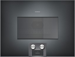 Zeige Details für Gaggenau Mikrowellen-Backofen BM455100 Serie 400 Breite 60 cm Linksanschlag Bedienung unten Vollglastür in Gaggenau Anthrazit Bild von Gaggenau Mikrowellen-Backofen BM455100 Serie 400 Breite 60 cm Linksanschlag Bedienung unten Vollglastür in Gaggenau Anthrazit