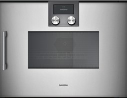 Zeige Details für Gaggenau Mikrowellen-Backofen BMP250110 Serie 200 Vollglastür in Gaggenau Metallic Rechtsanschlag Bild von Gaggenau Mikrowellen-Backofen BMP250110 Serie 200 Vollglastür in Gaggenau Metallic Rechtsanschlag