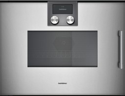 Zeige Details für Gaggenau Mikrowellen-Backofen BMP251110 Serie 200 Vollglastür in Gaggenau Metallic Linksanschlag Bild von Gaggenau Mikrowellen-Backofen BMP251110 Serie 200 Vollglastür in Gaggenau Metallic Linksanschlag