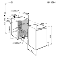 Bild von Liebherr SIBP 1650 BioFresh Vollraumkühlschrank integriert