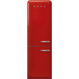 Bild von Smeg FAB32LRD5 Kühlschrank 50's Kühl/Gefrierkombination RETRO STYLE ROT No Frost, freistehend Links