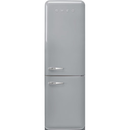 Zeige Details für Smeg FAB32RSV5 Kühlschrank 50's Kühl-/Gefrierkombination RETRO STYLE SILBER No Frost freistehend Rechts Bild von Smeg FAB32RSV5 Kühlschrank 50's Kühl-/Gefrierkombination RETRO STYLE SILBER No Frost freistehend Rechts