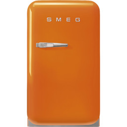 Bild von Smeg FAB5ROR5 Kühlschrank 50's RETRO STYLE ORANGE freistehend rechts