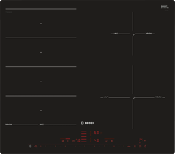 Zeige Details für Bosch PXE601DC1E Serie 8 Induktionskochfeld 60 cm Schwarz, flächenbündig (integriert) Bild von Bosch PXE601DC1E Serie 8 Induktionskochfeld 60 cm Schwarz, flächenbündig (integriert)