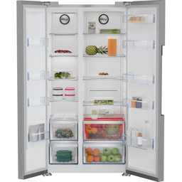 Zeige Details für Beko GN163140PTCHN Foodcenter 558l Side by Side, No Frost silber, ohne Wasser/IceMaker Bild von Beko GN163140PTCHN Foodcenter 558l Side by Side, No Frost silber, ohne Wasser/IceMaker