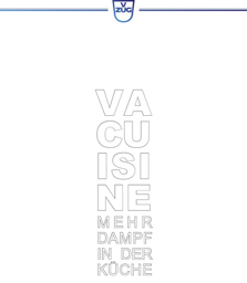 Bild von V-ZUG 1029752 Broschüre Vacuisine 'Mehr Dampf in der Küche' Deutsch