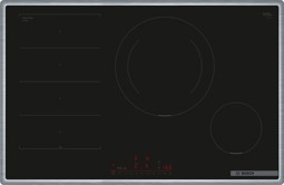 Zeige Details für Bosch PXE845HC1E Serie 6 Induktionskochfeld 80 cm Schwarz, Mit Rahmen aufliegend Bild von Bosch PXE845HC1E Serie 6 Induktionskochfeld 80 cm Schwarz, Mit Rahmen aufliegend