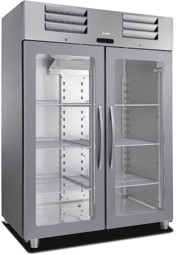 Zeige Details für FORS DGFV 1400 GES Gastronomie-Gefrierschrank, doppelte Glastür, Edelstahl, GN 2/1 Bandung links fest/rechts fest Edelstahl Bild von FORS DGFV 1400 GES Gastronomie-Gefrierschrank, doppelte Glastür, Edelstahl, GN 2/1 Bandung links fest/rechts fest Edelstahl