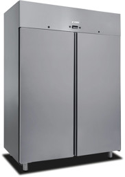 Zeige Details für FORS DGCV 1401 ESSL Gastronomie-Kühlschrank, doppelte Volltür, Edelstahl, GN 2/1 Bandung links fest/rechts fest Edelstahl Bild von FORS DGCV 1401 ESSL Gastronomie-Kühlschrank, doppelte Volltür, Edelstahl, GN 2/1 Bandung links fest/rechts fest Edelstahl