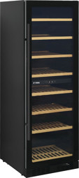 Zeige Details für FORS VC 176163 NG Weintemperierschrank, Glastür, schwarz, 2 Zonen Bandung rechts, wechselbar Schwarz Bild von FORS VC 176163 NG Weintemperierschrank, Glastür, schwarz, 2 Zonen Bandung rechts, wechselbar Schwarz