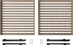 Zeige Details für ASKO 881963 Set Holzborde und Teleskopschienen   Bild von ASKO 881963 Set Holzborde und Teleskopschienen