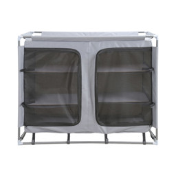 Zeige Details für CONTINI Campingschrank 102x47x82cm anthrazit Bild von CONTINI Campingschrank 102x47x82cm anthrazit