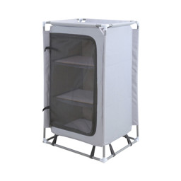 Zeige Details für CONTINI Campingschrank 56x48x94cm anthrazit Bild von CONTINI Campingschrank 56x48x94cm anthrazit