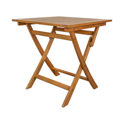 Zeige Details für CONTINI Gartentisch klappbar 70cm Eucalyptus Bild von CONTINI Gartentisch klappbar 70cm Eucalyptus