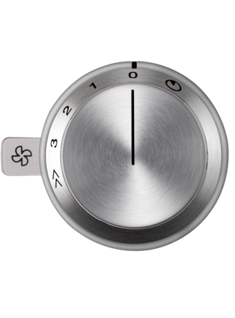 Bild von Gaggenau Vario Bedienknebel Lüftung Serie 400 Edelstahl, AA490111, 4242006239367