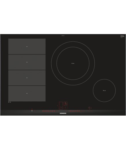 Bild von Siemens EX875LEC1E iQ700 Induktionskochfeld 80 cm Schwarz, Mit Rahmen aufliegend