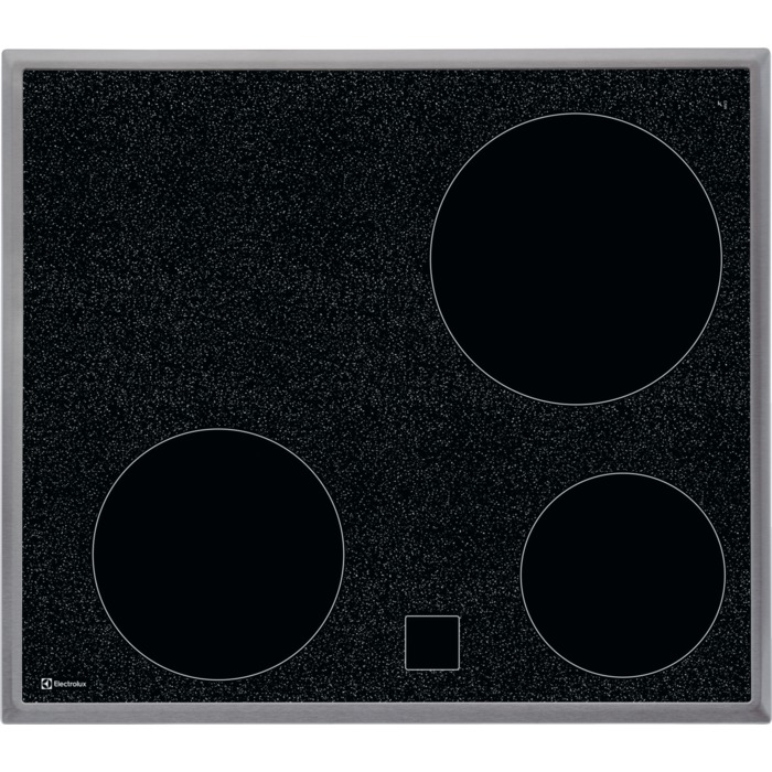 Bild von ELECTROLUX GK583CN, Glaskeramik-Kochfeld, Chrom, Rahmenart: Normal, 949596667