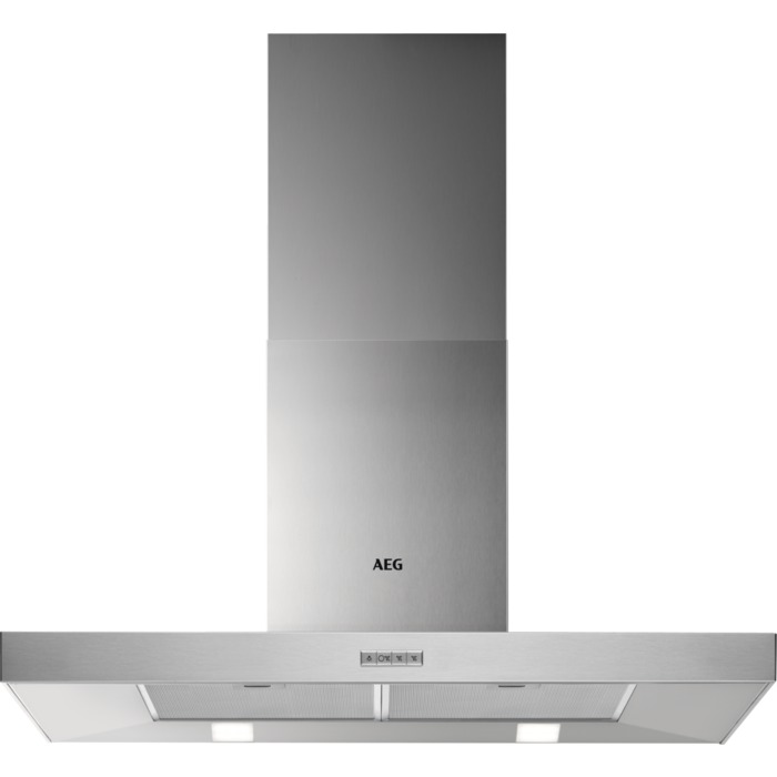 Bild von AEG AWH9416AM Design-Wandhaube 90 cm Abluft Umluft Chrom, 942022746