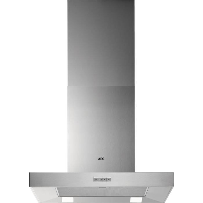 Bild von AEG AWH6416AM Design Wandhaube 60 cm Abluft Umluft Chrom, 942022747
