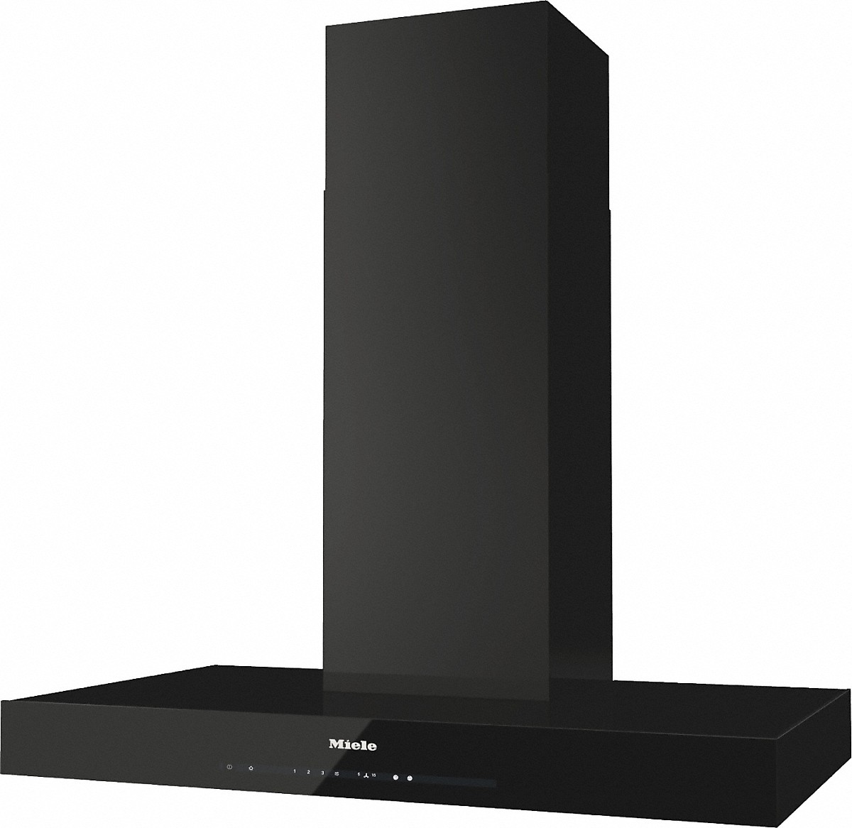 Bild von MIELE DA 6698 W SW Puristic Wand- Dunstabzugshaube, 10750330