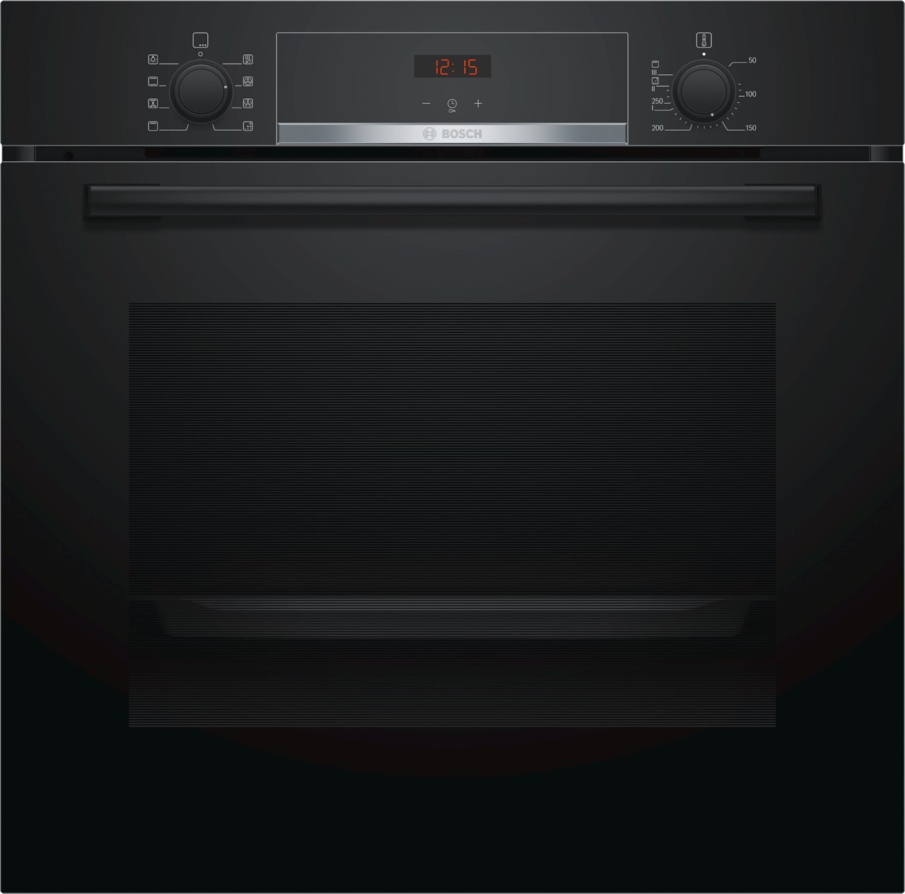 Bild von Bosch HBA553BA0 Serie 4 Einbau-Backofen 60 x 60 cm Schwarz