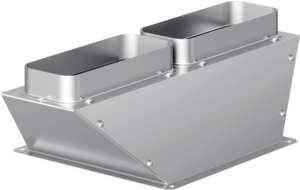 Bild von Gaggenau Luftsammler NW 150 Flachkanal, AD704049, 4242006260170