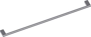 Bild von Gaggenau Möbelgriff mit 2 HalterungenEdelstahlLänge 60 cmBohrabstand 577 mm, GH060010, 4242006171469