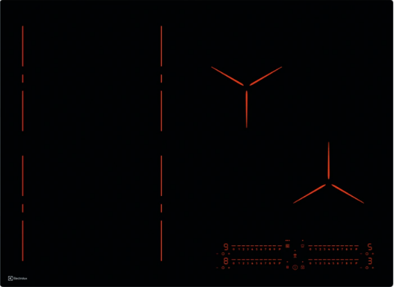 Bild von Electrolux GK69TSIPO Induktionskochfeld PureFlex Maxima 68 cm, 949596921