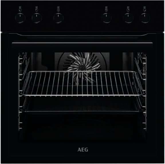 Bild von AEG EHBB Einbaubackofen 60x60 cm Schwarz, 940321234