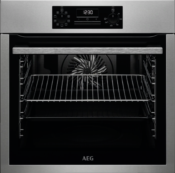 Bild von AEG BOBZM Einbaubackofen 60x60 cm Chrom, 944 188 847