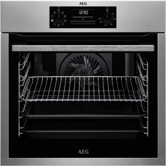 Bild von AEG BOBZDM Einbaubackofen 60x60 cm Bakingplus Chrom, 944188845