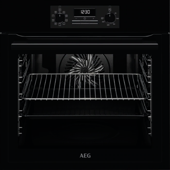 Bild von AEG BOBZB Einbaubackofen 60x60 cm Schwarz, 944188846