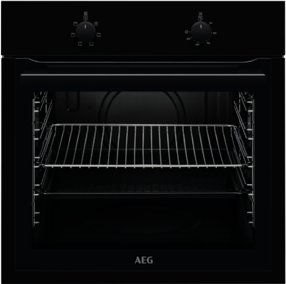 Bild von AEG BOAB Einbaubackofen 60x60 schwarz