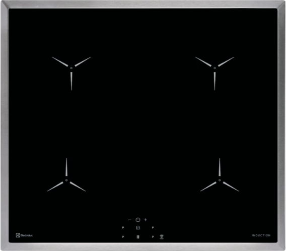 Bild von ELECTROLUX GK58ICN, Induktions-Kochfeld, Chrom, Rahmenart: Normal, 949596951