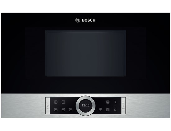 Bild von Bosch BFL634GS1 Serie 8 Einbau-Mikrowelle Edelstahl