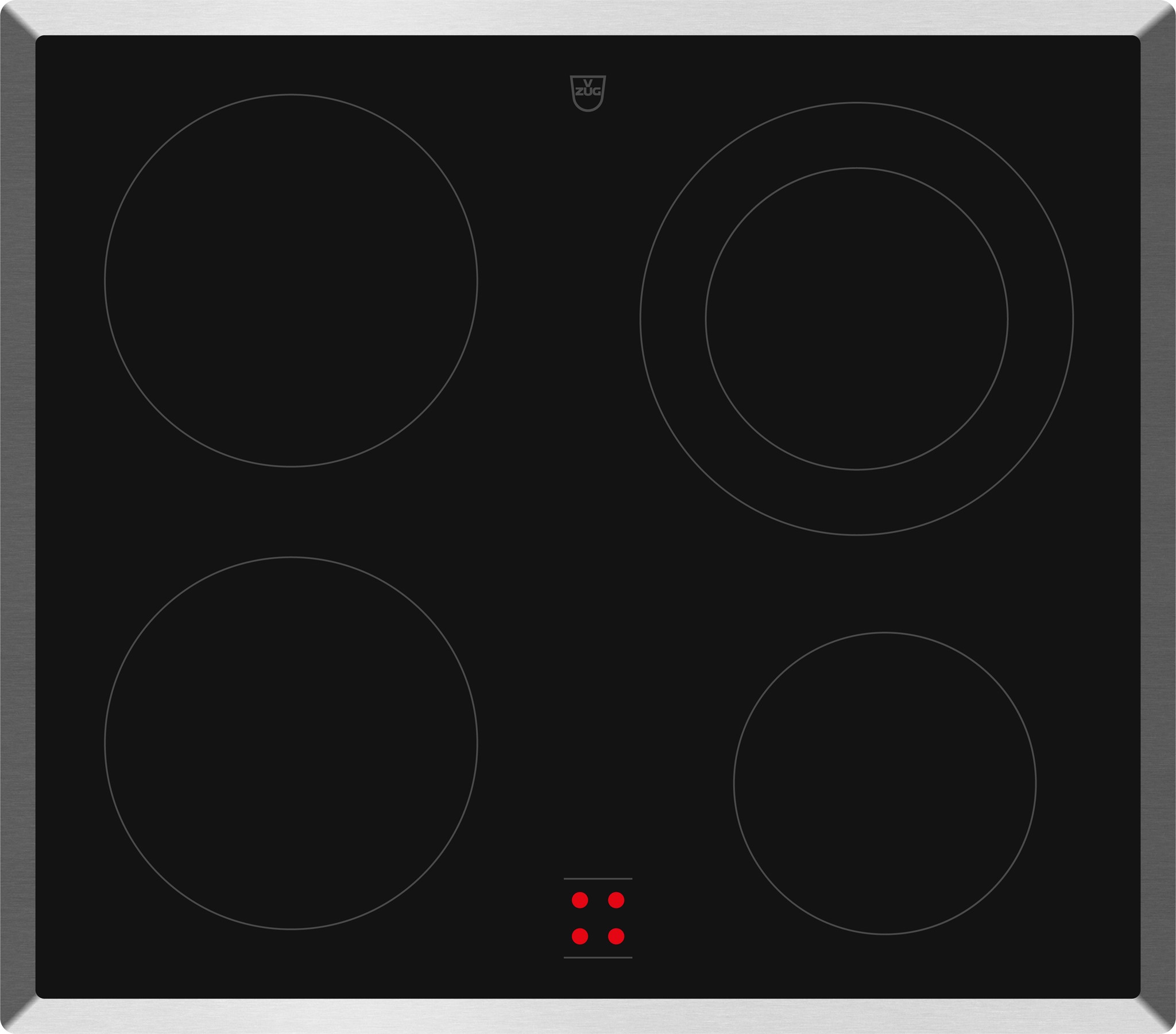 Bild von V-ZUG Glaskeramikkochfeld CookTop V400, 3111900001