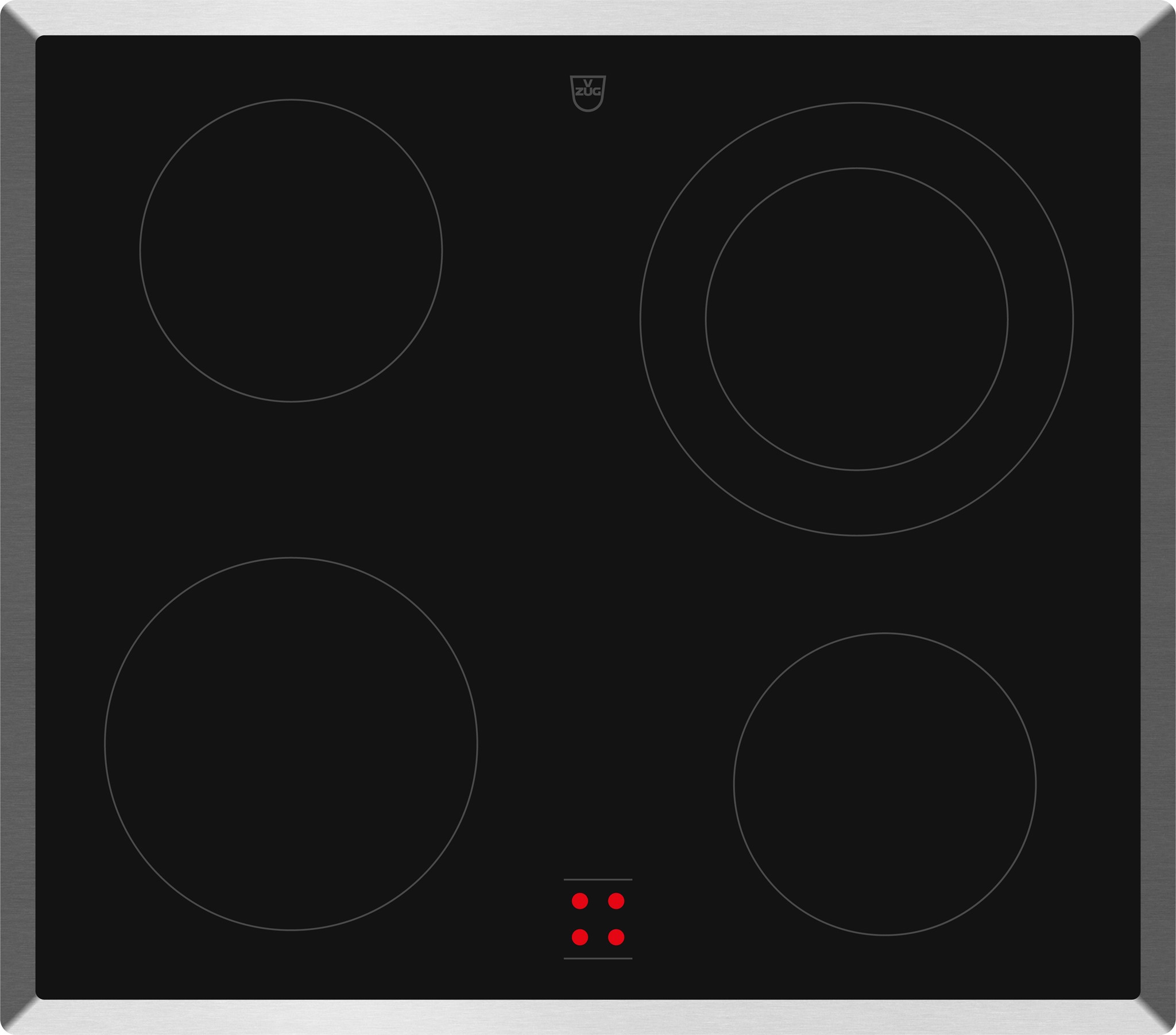 Bild von V-ZUG Glaskeramikkochfeld CookTop V400, 3113100001