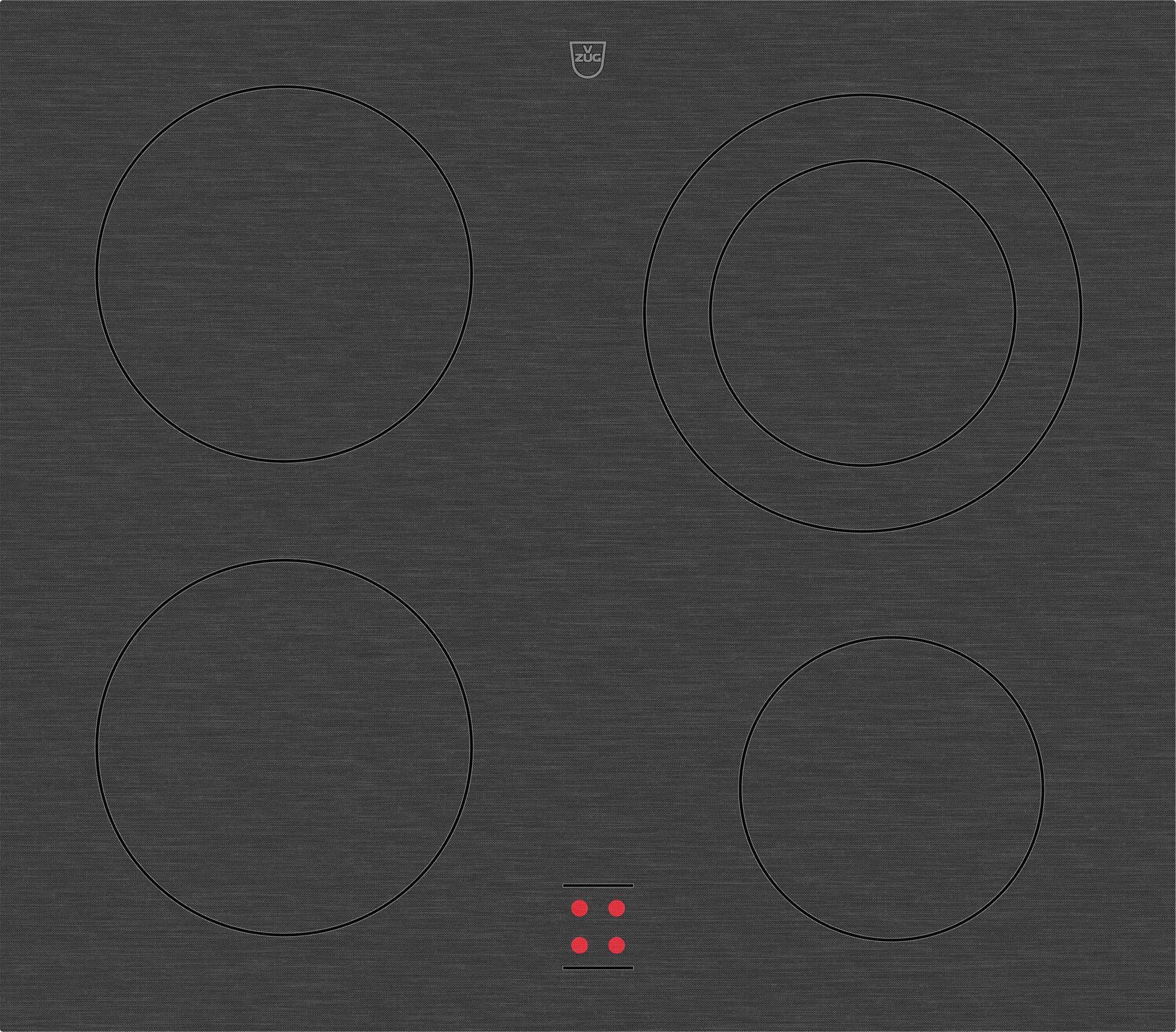 Bild von V-ZUG Glaskeramikkochfeld CookTop V200, 3112400003
