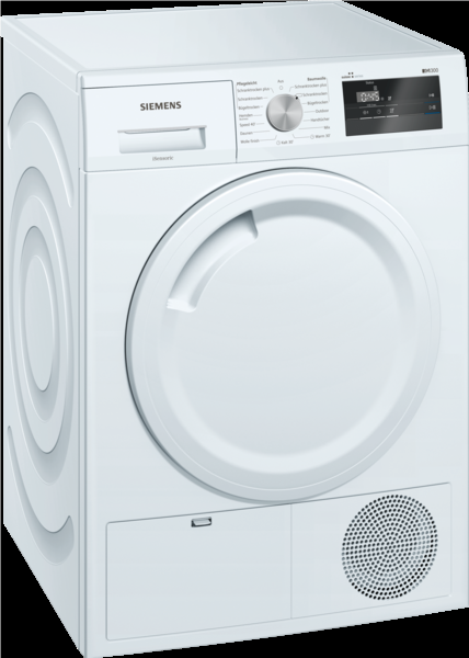 Bild von Siemens iQ300, Wärmepumpen-Trockner 7 kg, WT43H0D1CH
