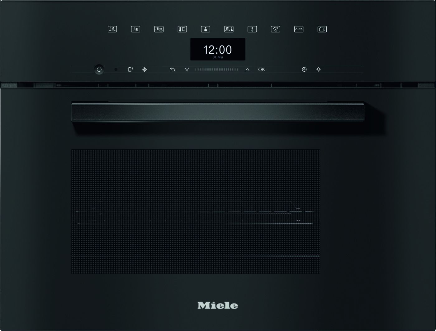 Bild von MIELE DGM 7440-60 SW Dampfgarer mit Mikrowelle, 11101910