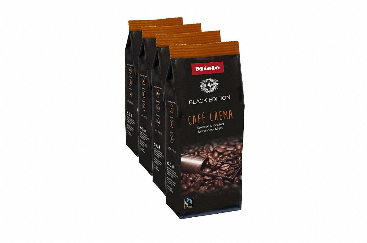 Bild von Miele Black Edition CAFÉ CREMA 4x250g Café Crema, 11028700