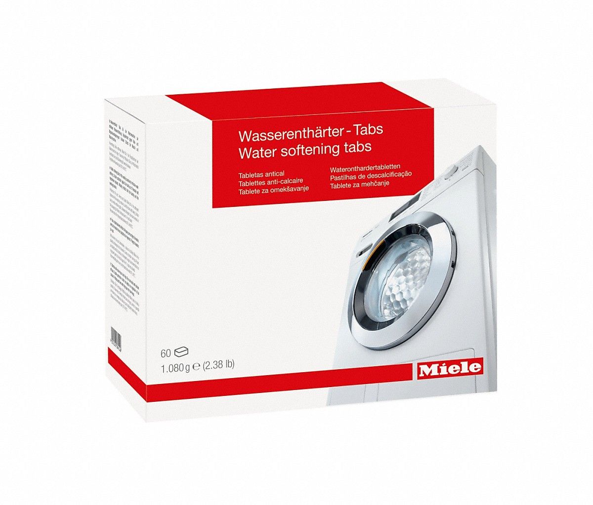 Bild von Miele GP WS W 0602 T Wasserenthärter-Tabs 60 Stück, 10128700