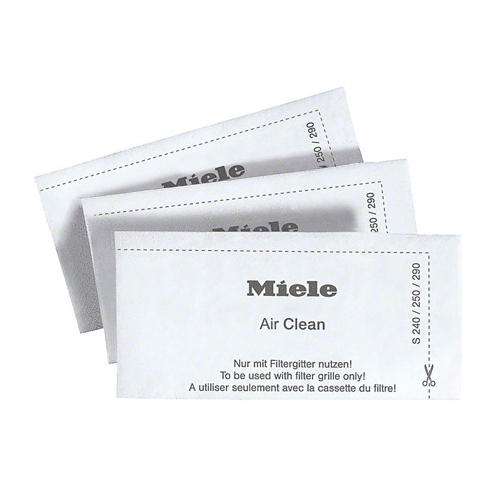 Bild von MIELE SF-SAC-30 AirClean Filter (3 Stück), 03944711