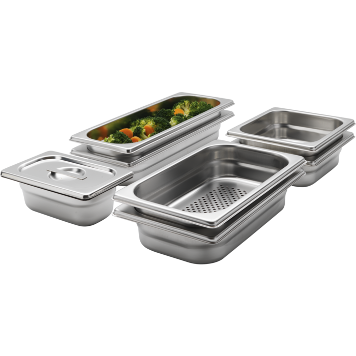 Bild von ELECTROLUX PKKS8 8-teiliges Deluxe Steaming Set aus Edelstahl, 940304332