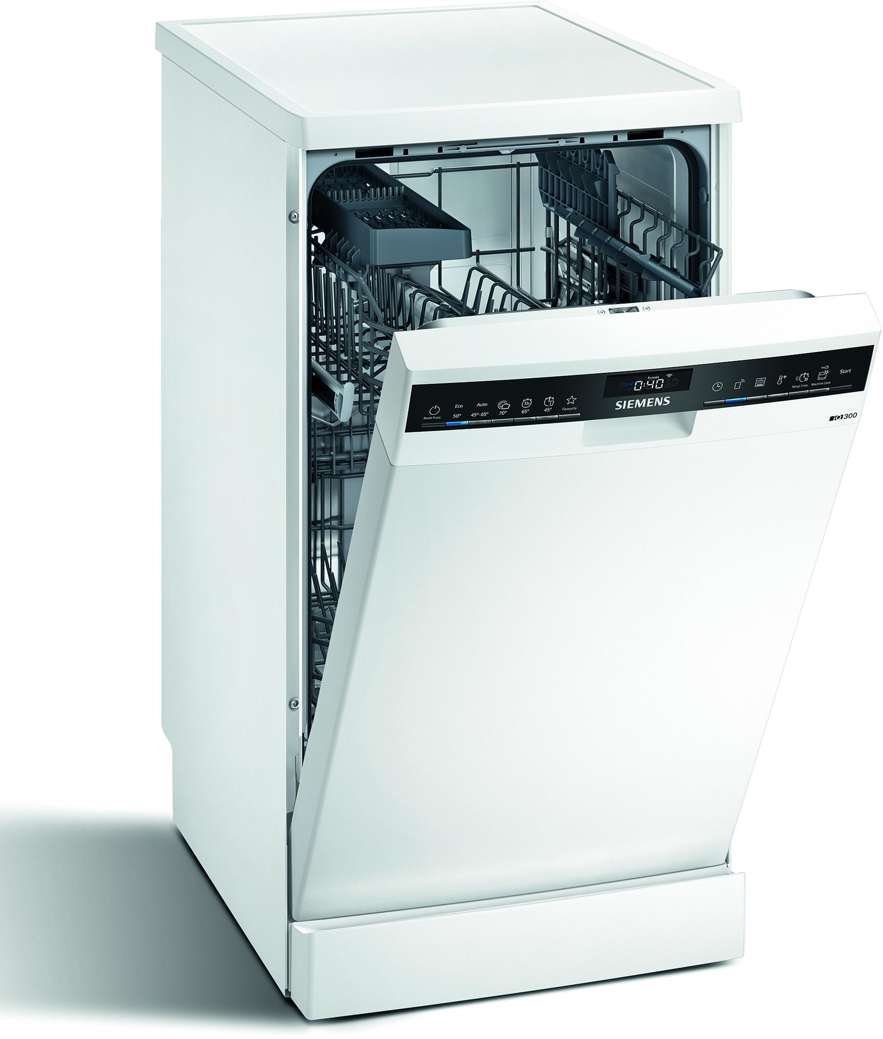 Bild von Siemens SR23HW64KE Standspüler 45cm Weiß