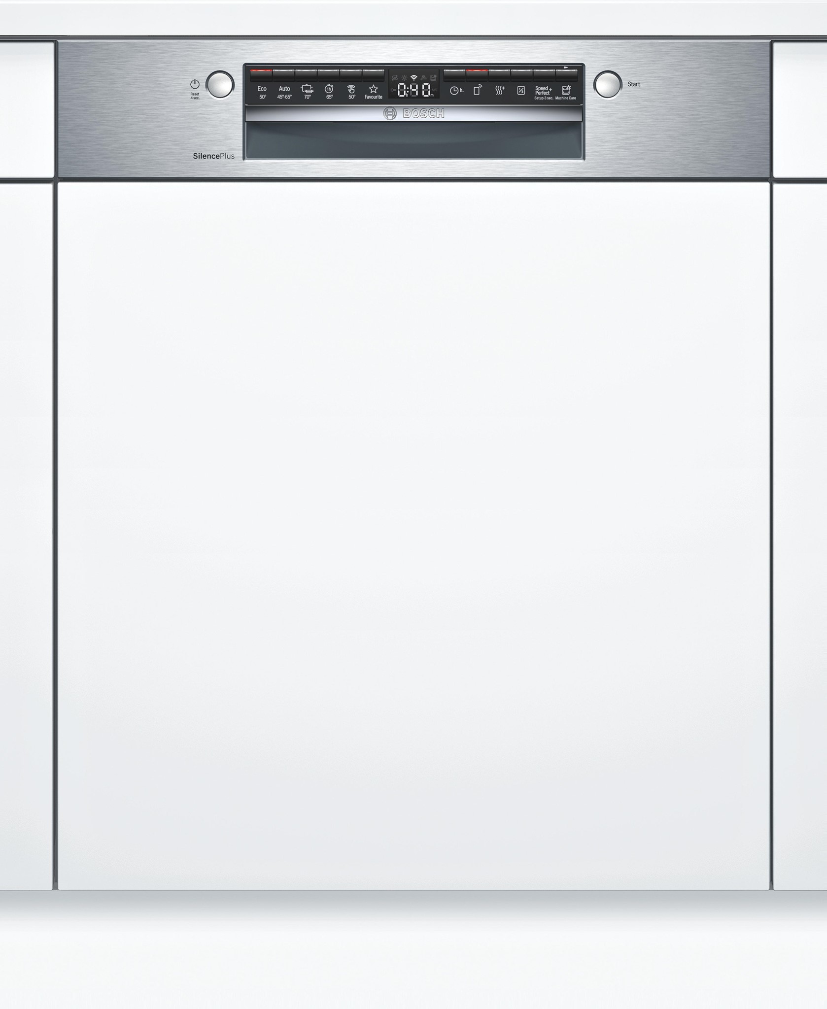 Bild von Bosch SMI4HCS48E Serie 4 Teilintegrierter Geschirrspüler 60 cm Edelstahl