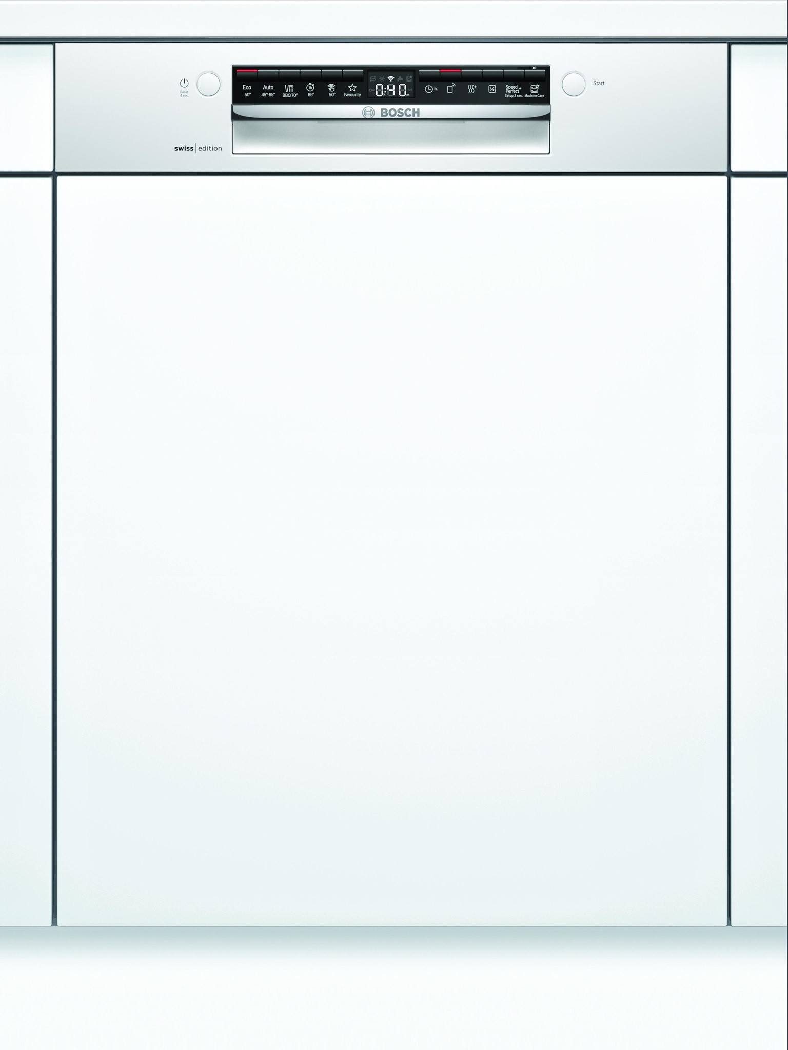 Bild von Bosch SMI4HCW48H Serie 4 Teilintegrierter Geschirrspüler 60 cm weiss